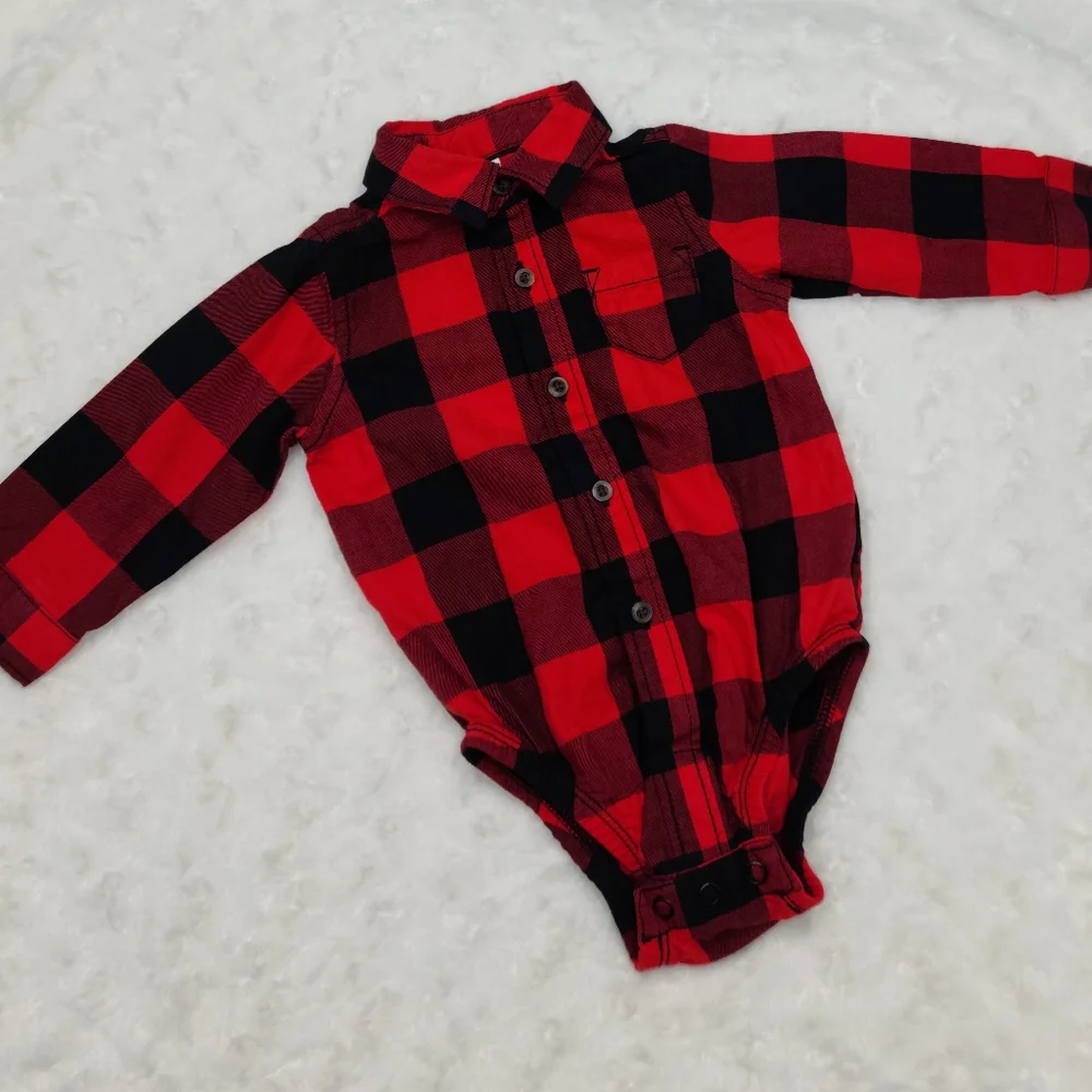 Carter's baby boy holiday corduroy overalls bundle size 9 months